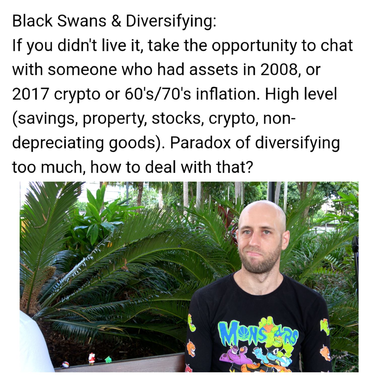 Black Swans and diversifying