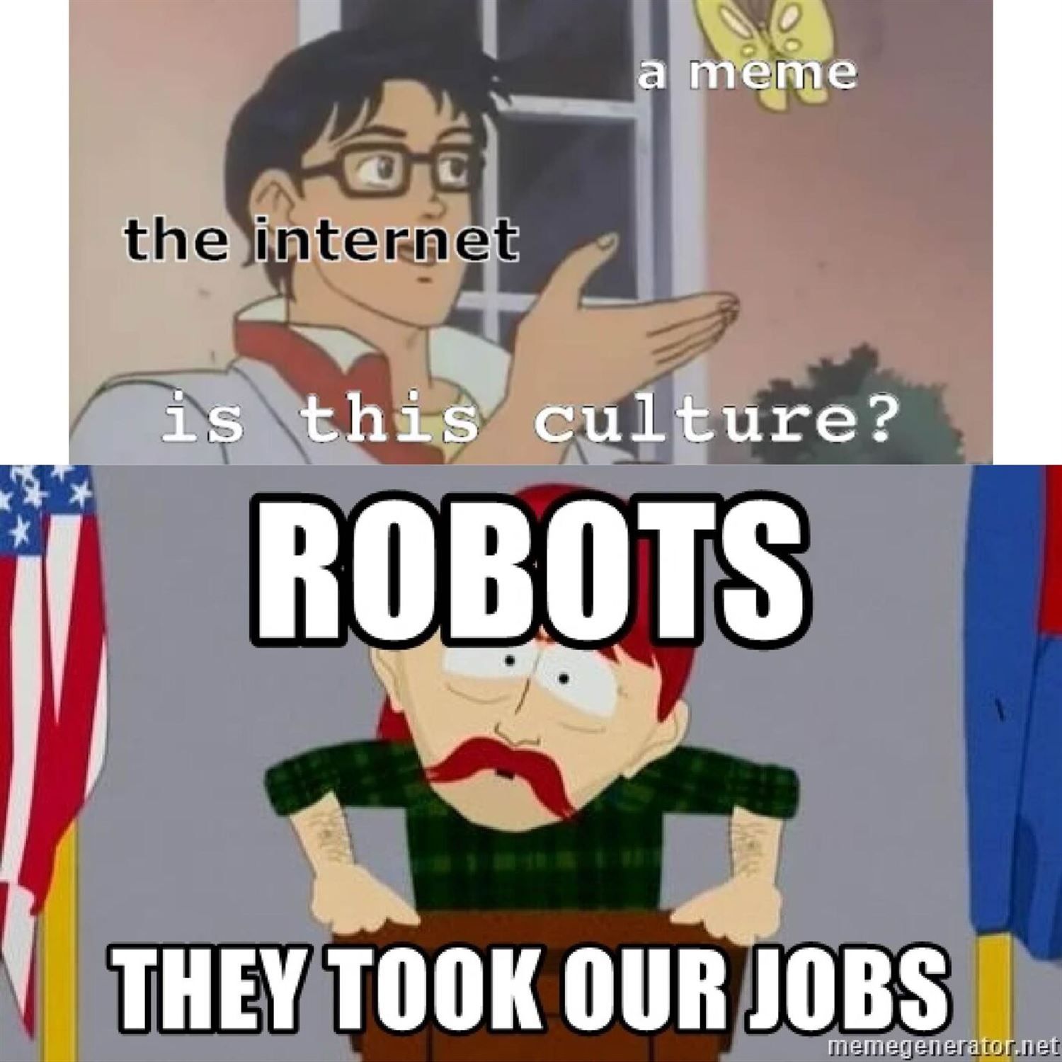 Meme robots are taking our jobs