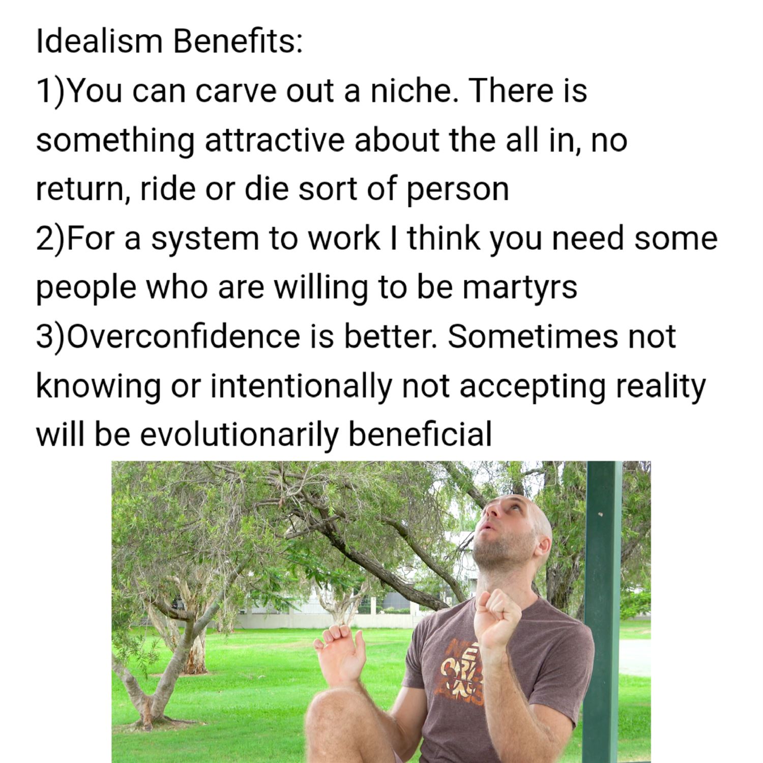 Why Idealism is beneficial