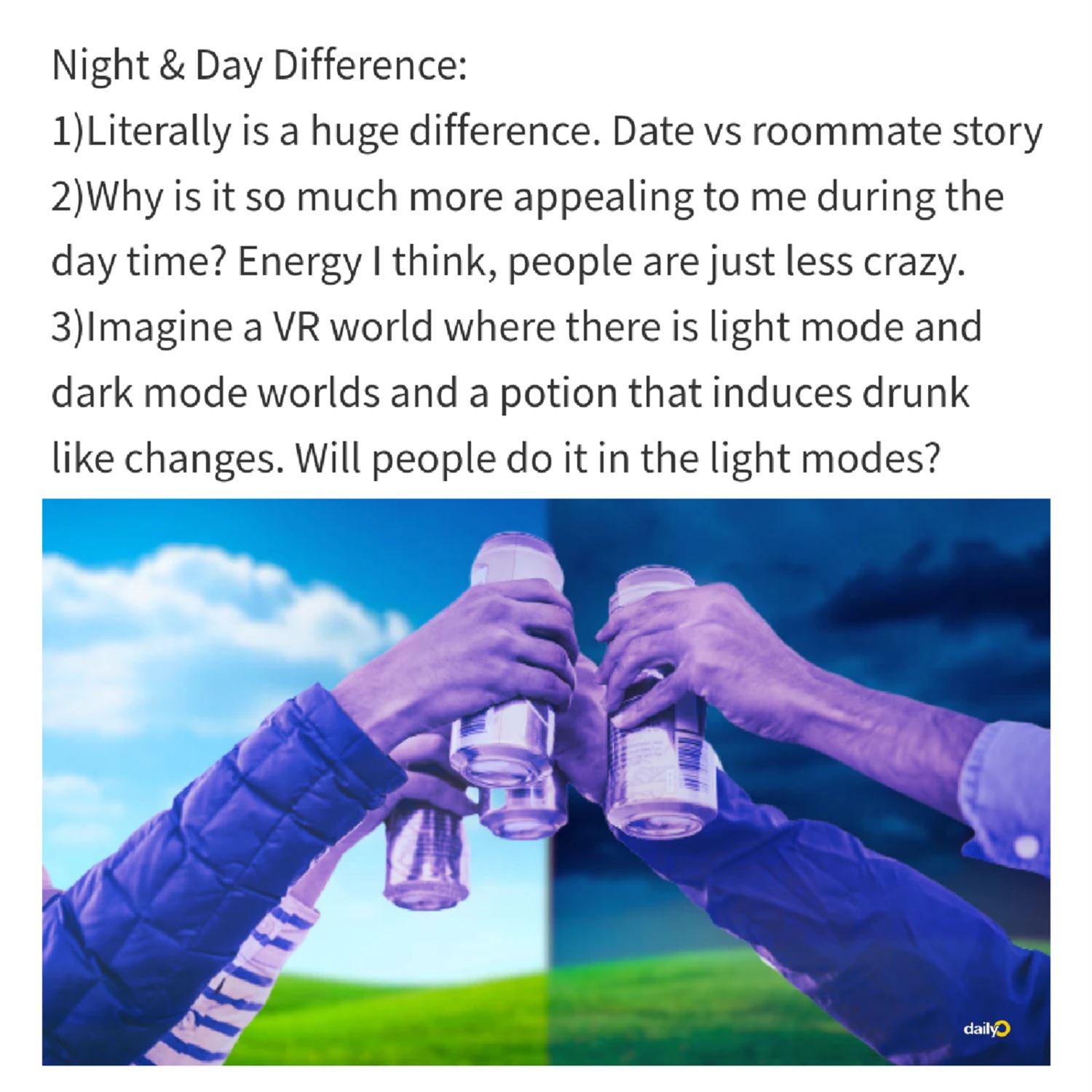 Night & Day difference