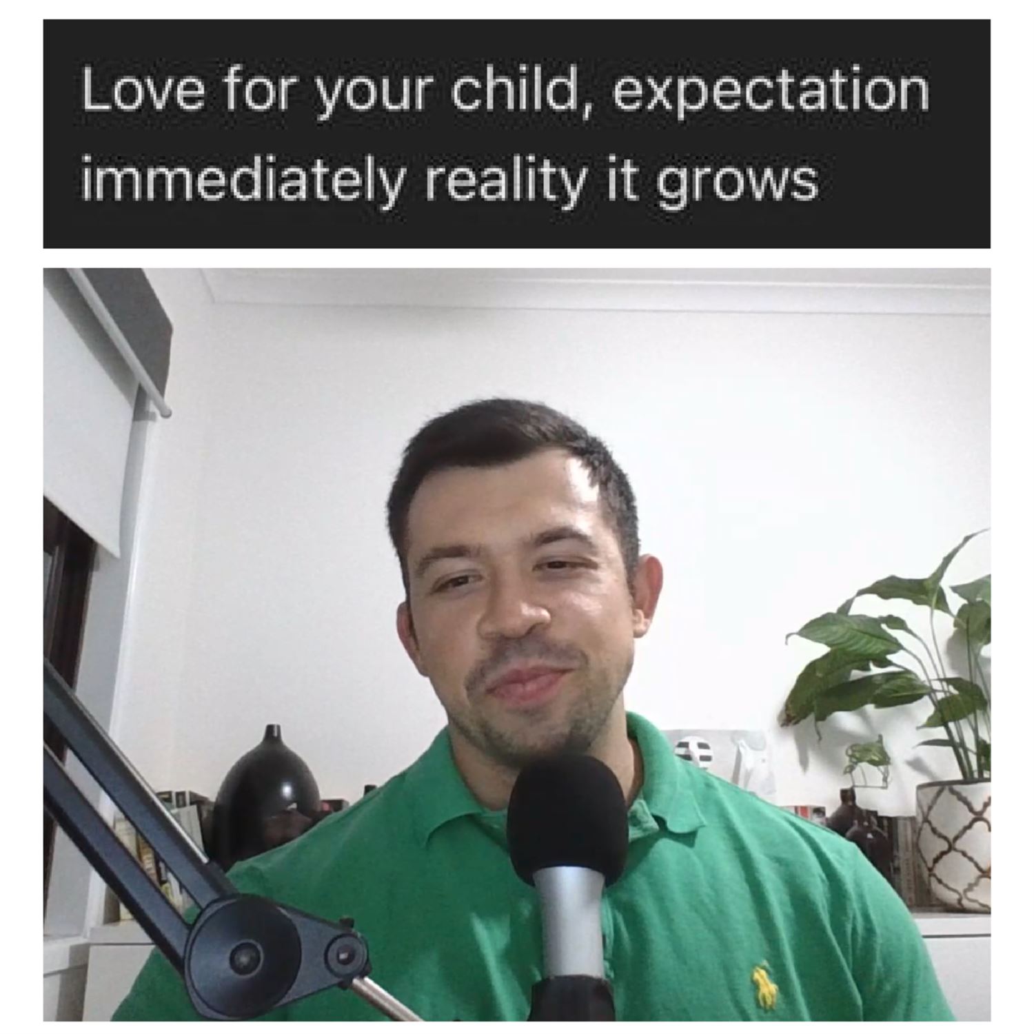 The love for your child