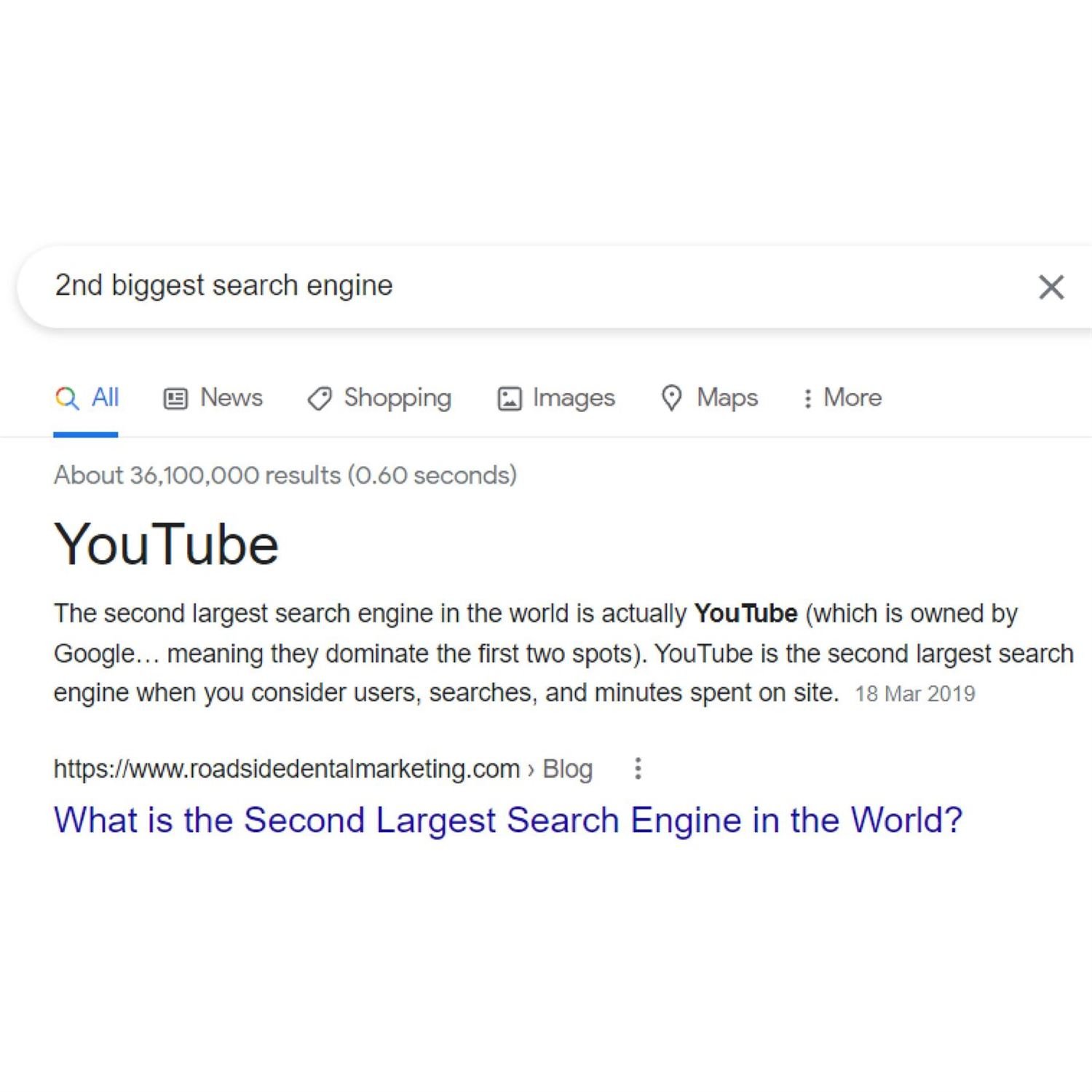 Broad vs narrow search engines