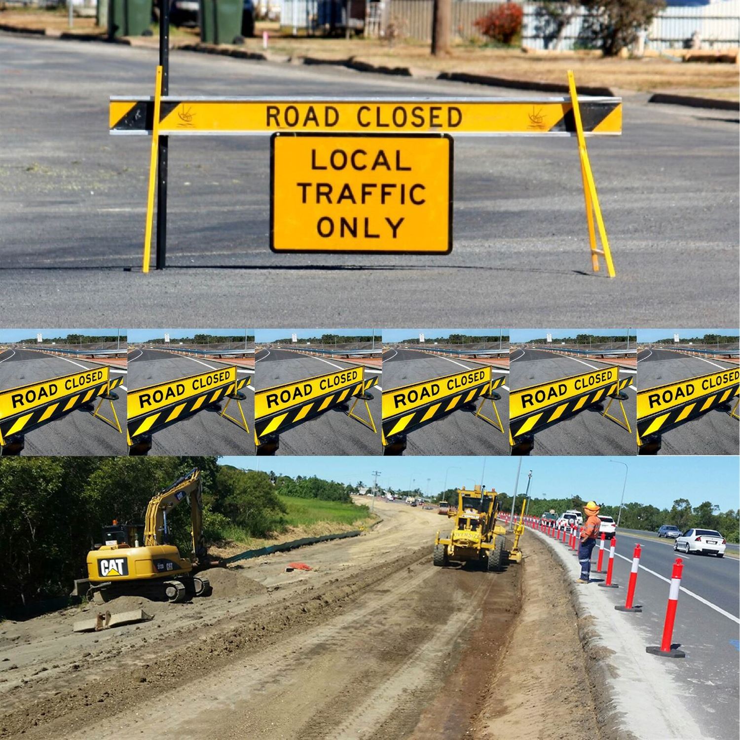 Oh no, road closed!