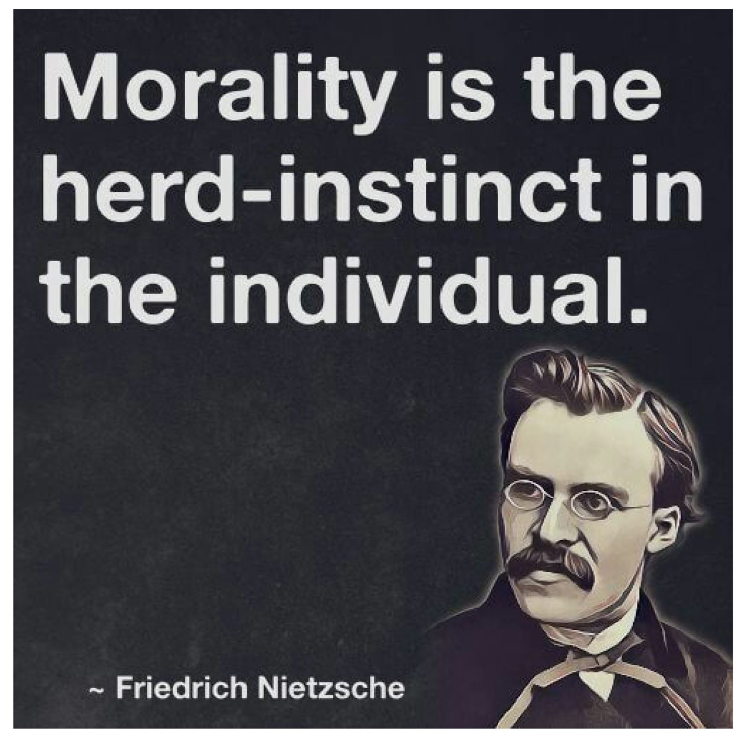 Nietzsche's herd mentality