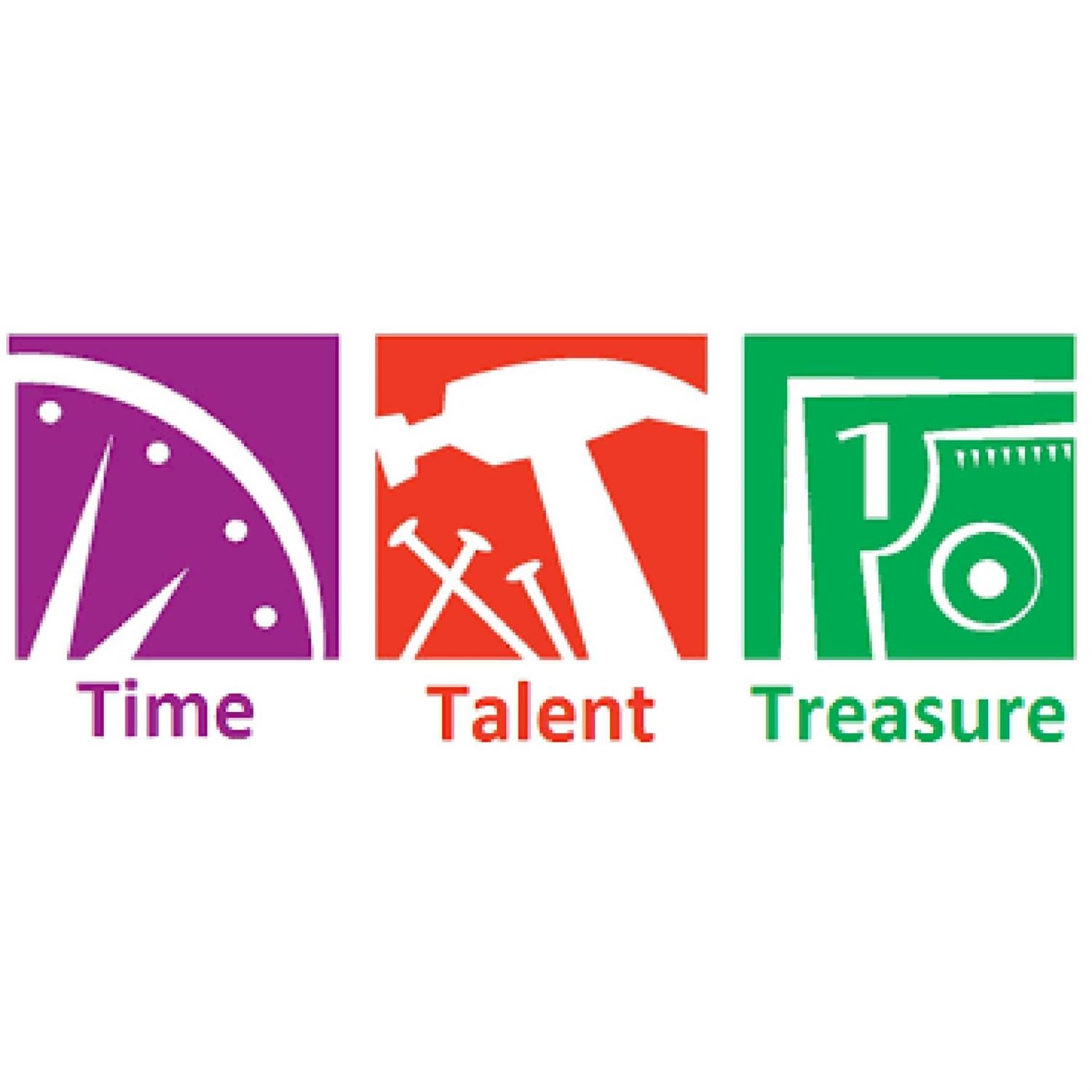 Time, talent and treasure