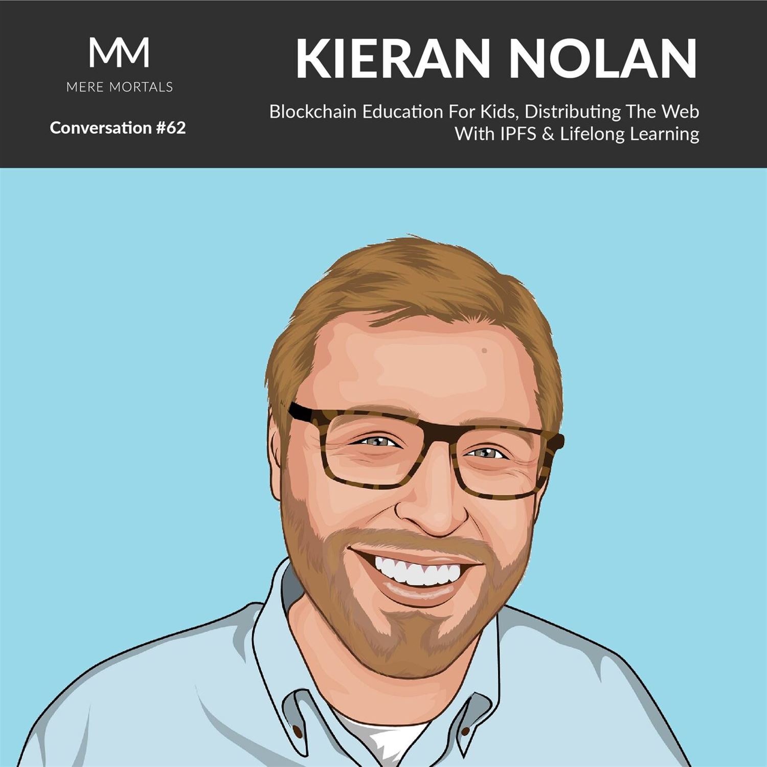 Find out more about Kieran & blockchain tech