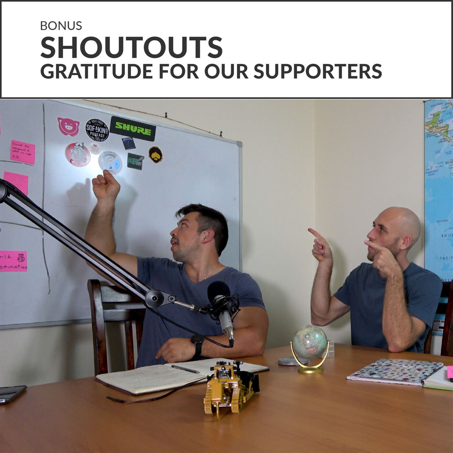 Shoutouts (Helpers, Supporters & Collaborators) - Bonus