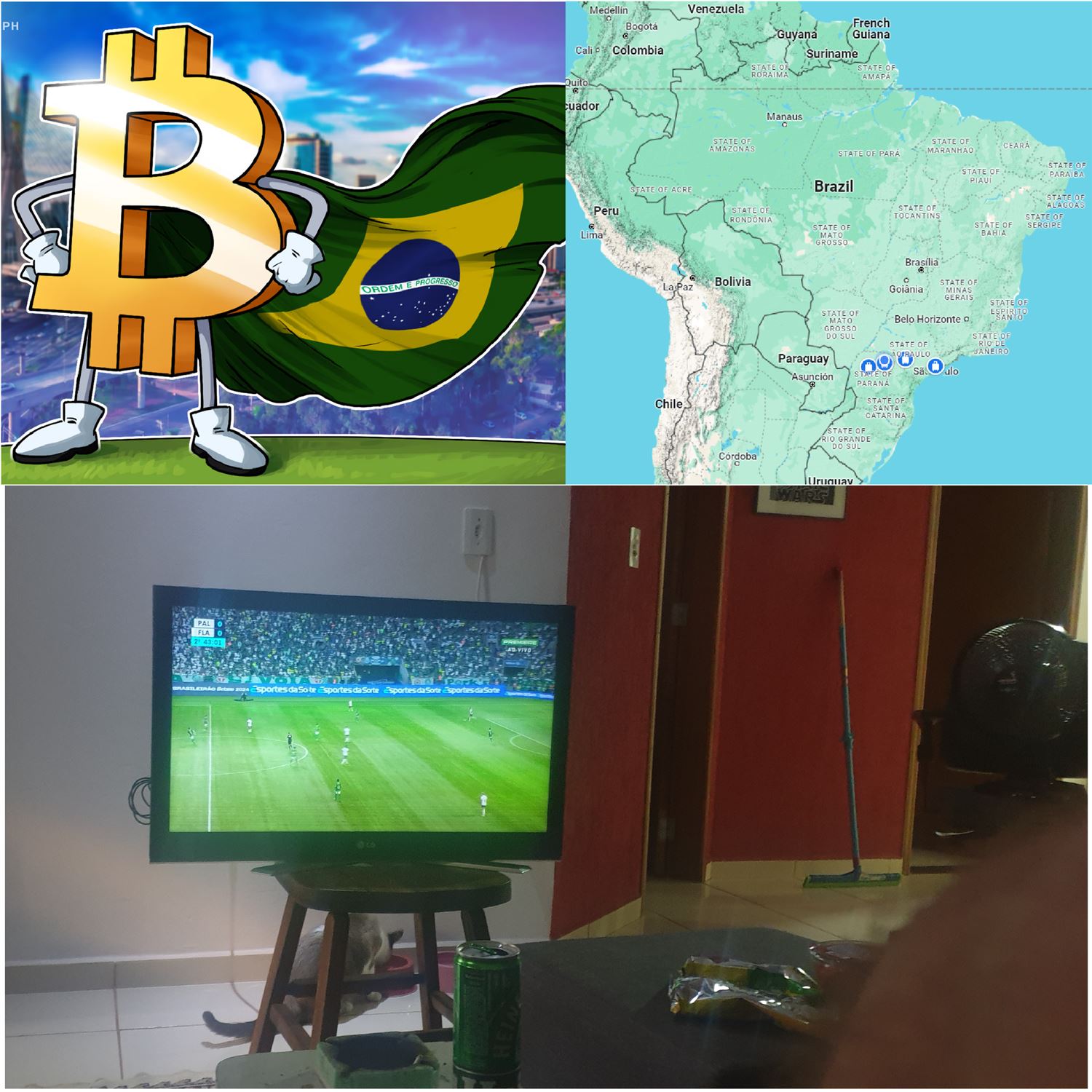 Bitcoiners in Brazil
