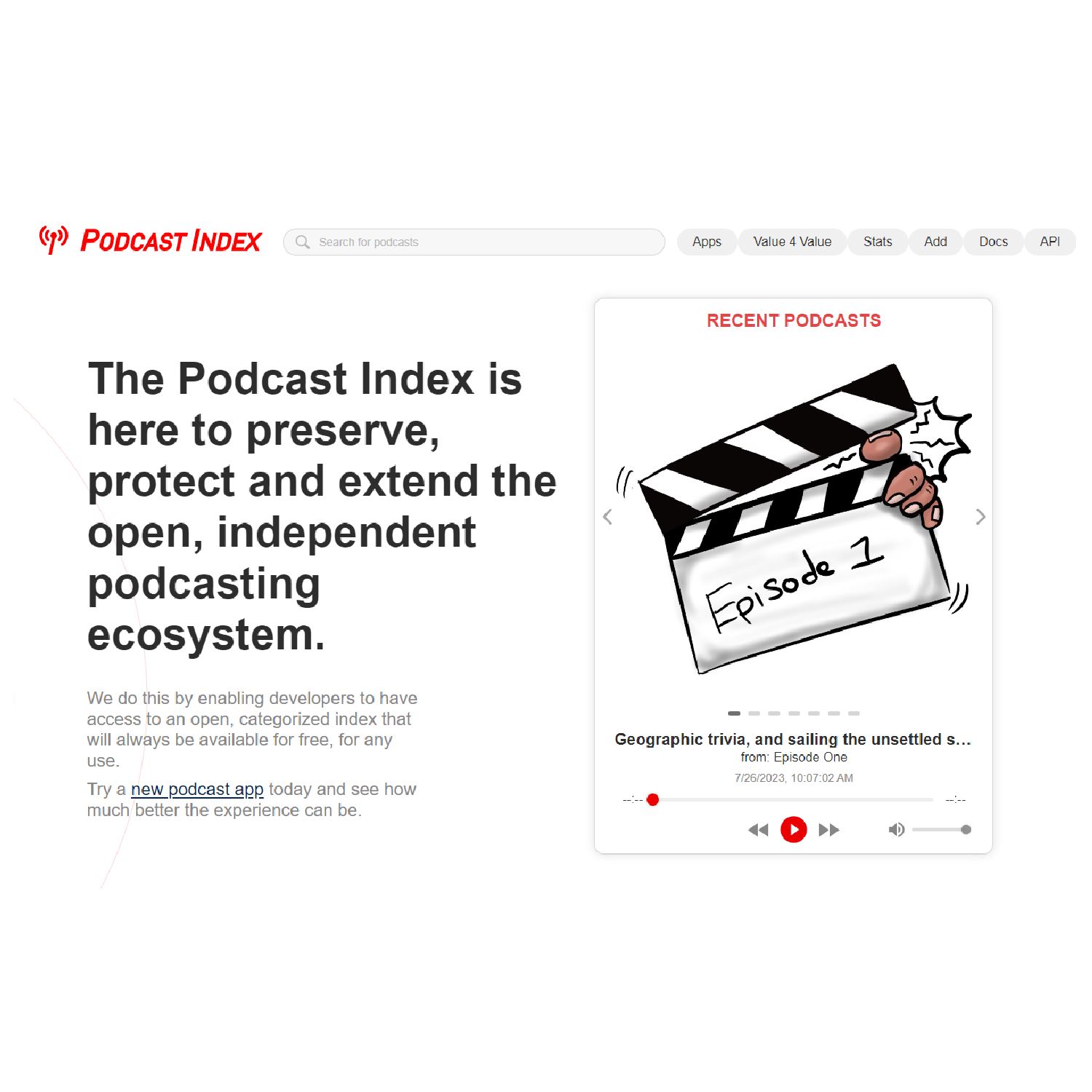 The Podcast Index