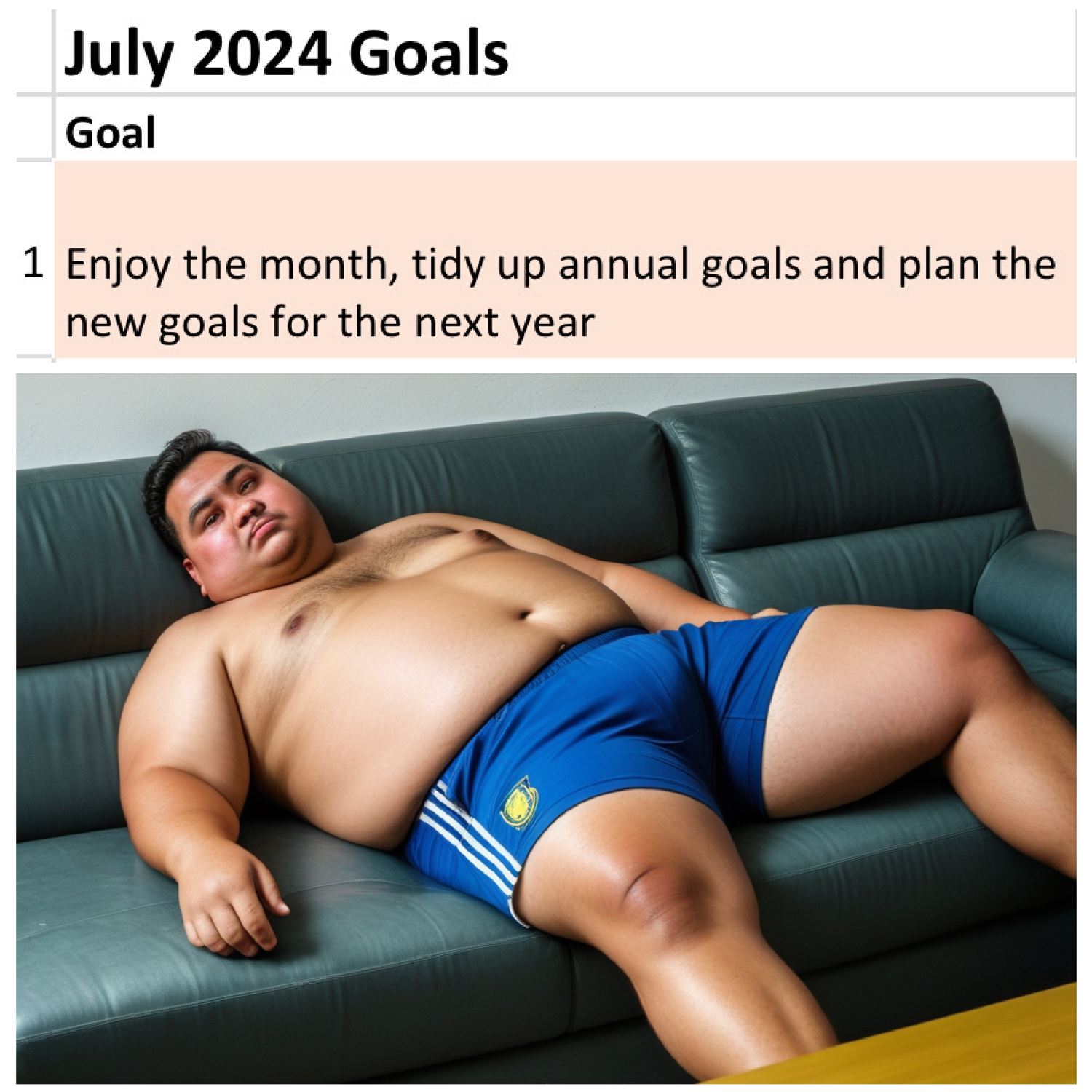 Juan's July 2024 Goals