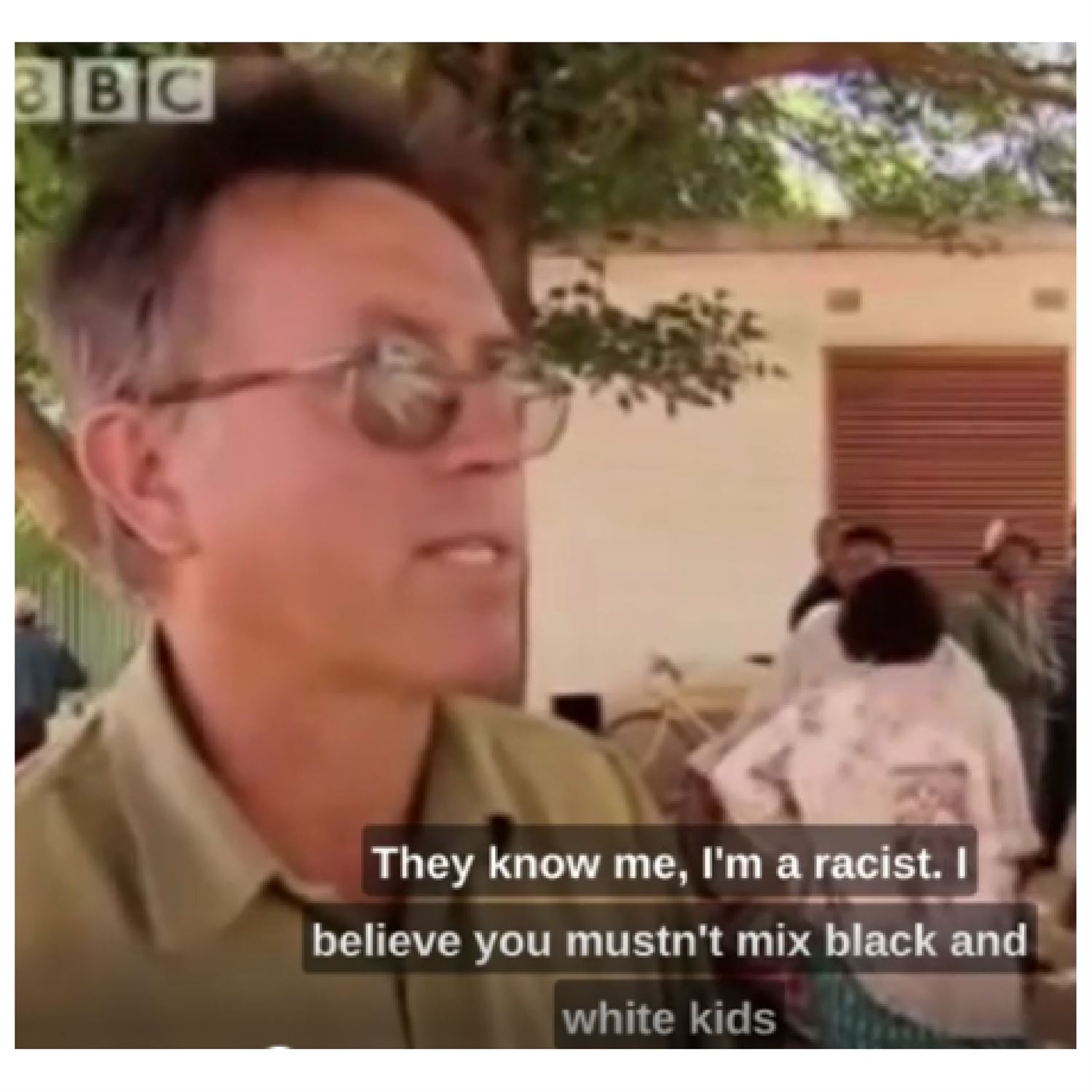 Old racist Mere Mortals in Africa