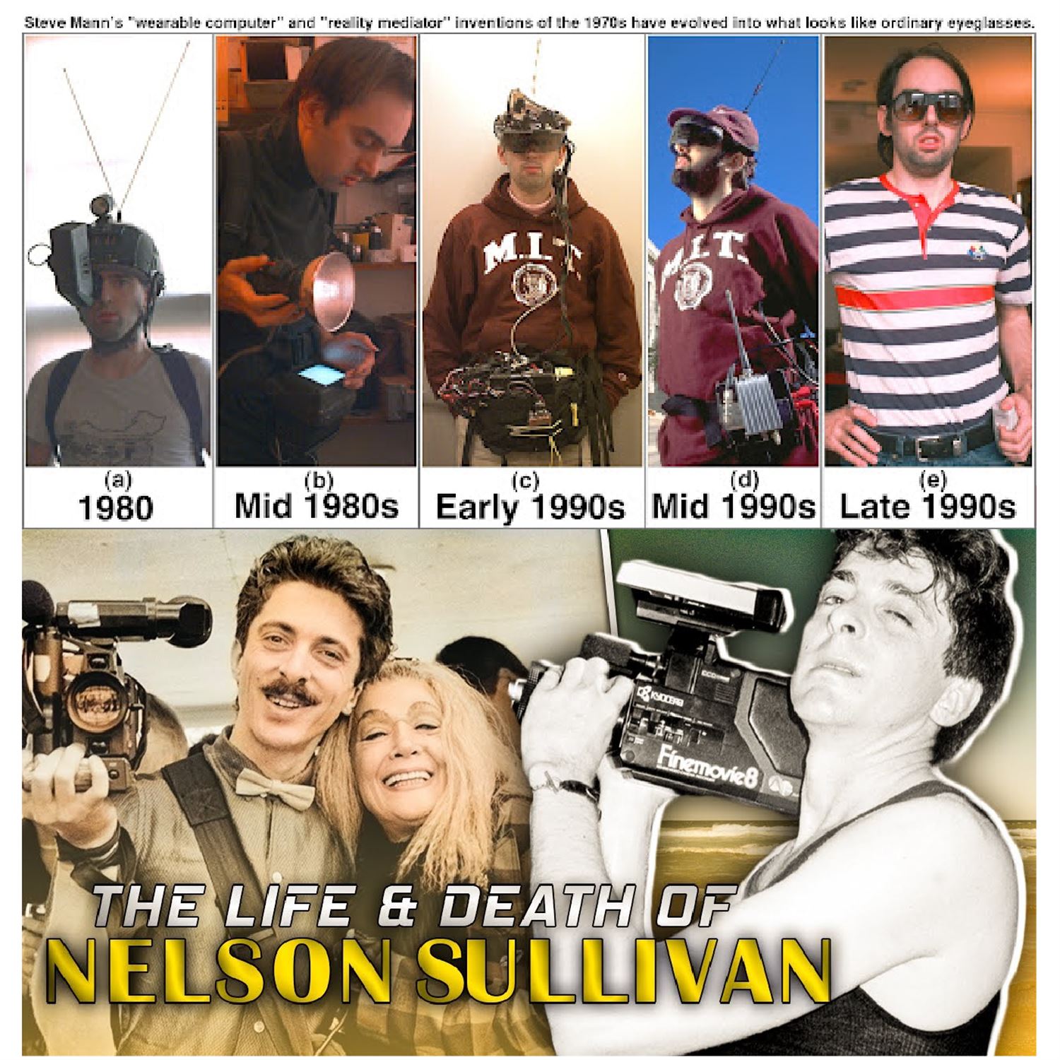 Recording every moment - Steve Mann & Nelson Sullivan