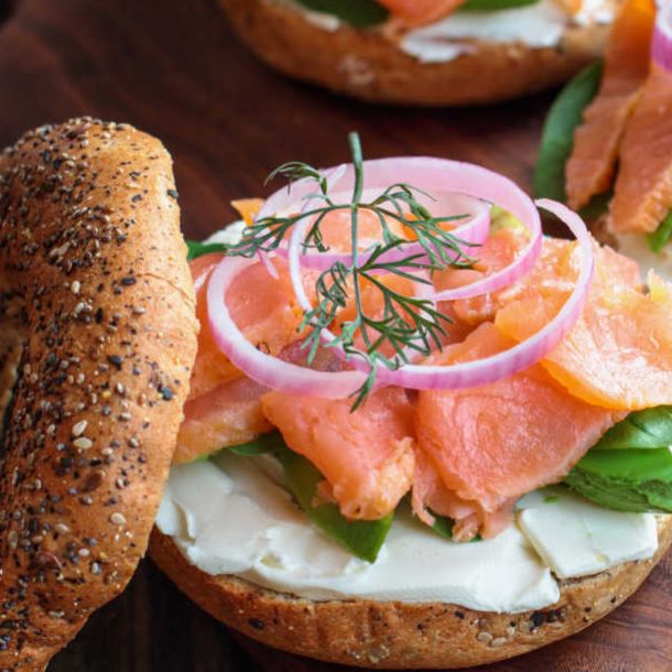Lachs Bagel