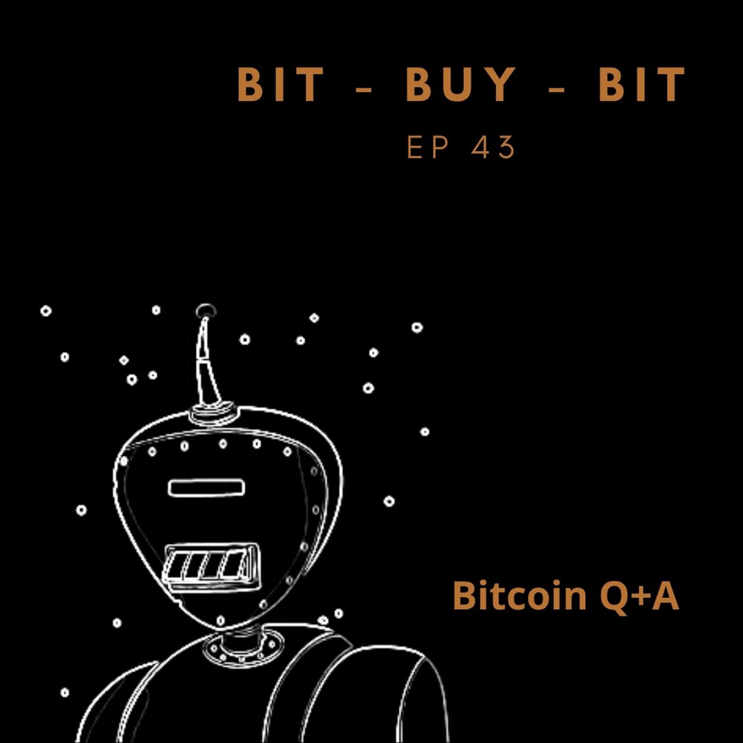 EP43 Bitcoin podcast with Bitcoin Q+A. (Coinjoin)