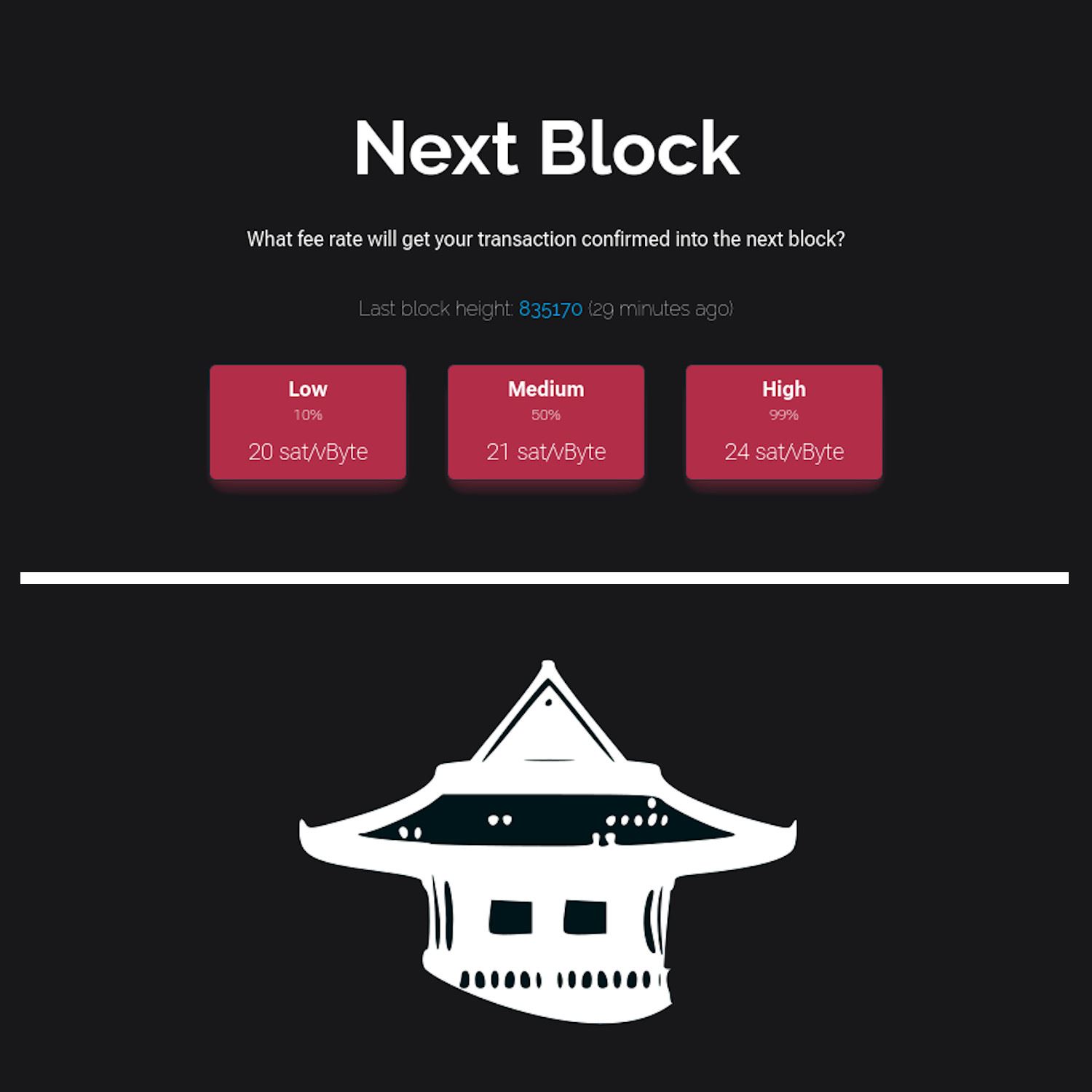 Changing the Fee Estimator Game: Nextblock.is and Samourai Dojo