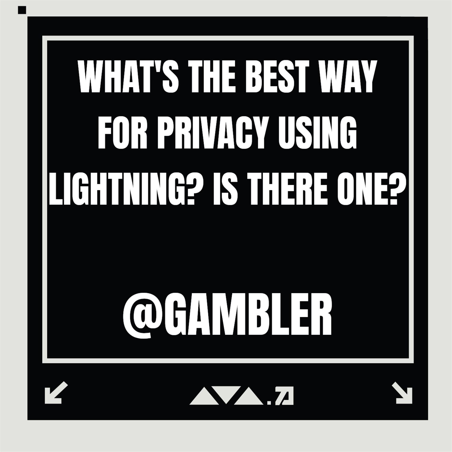 Q5: Privacy on Lightning