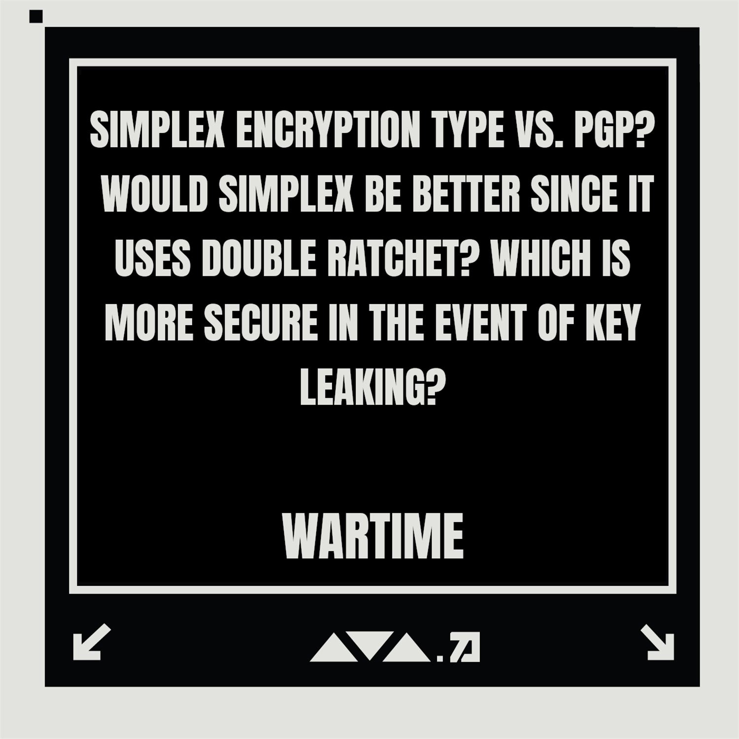 Simplex vs. PGP