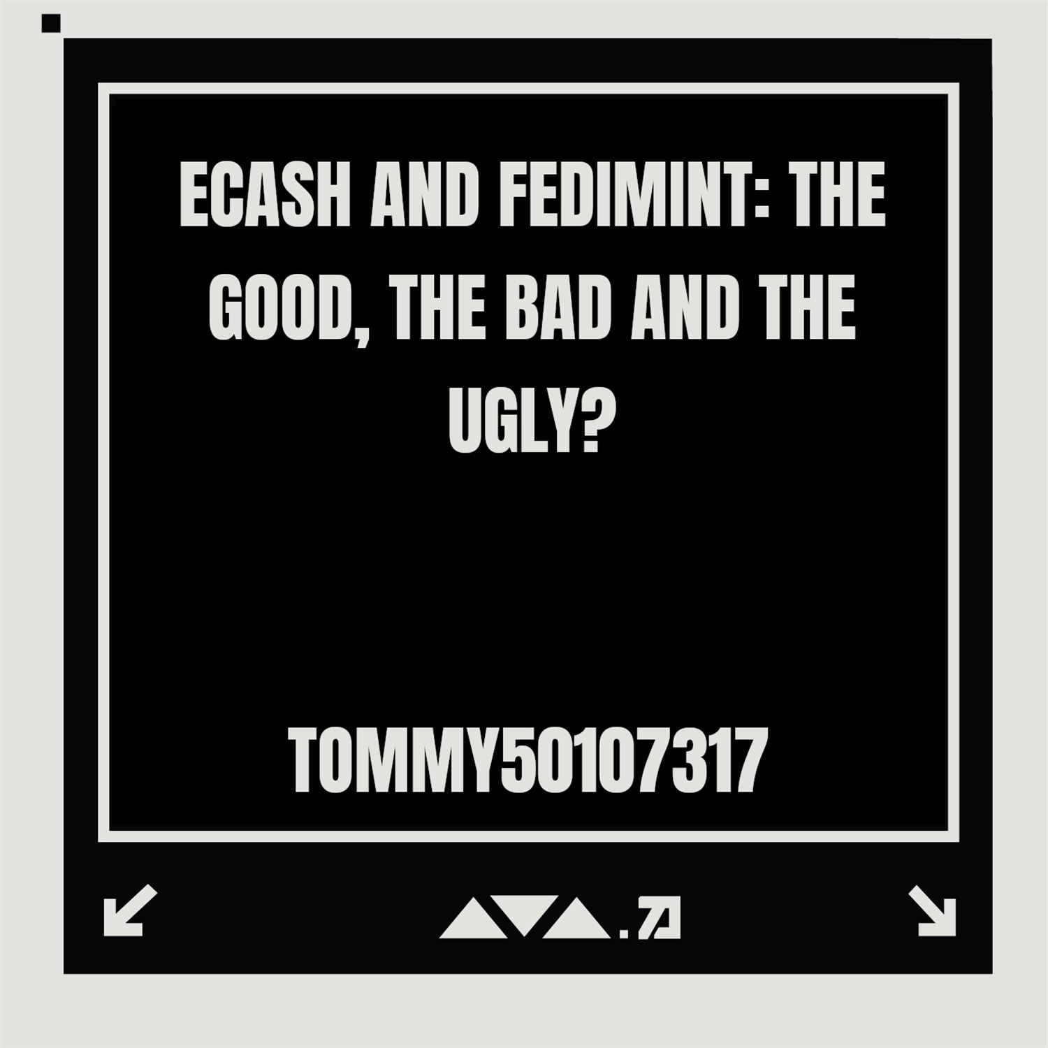 Ecash/Fedimint. The Good, Bad and Ugly? 