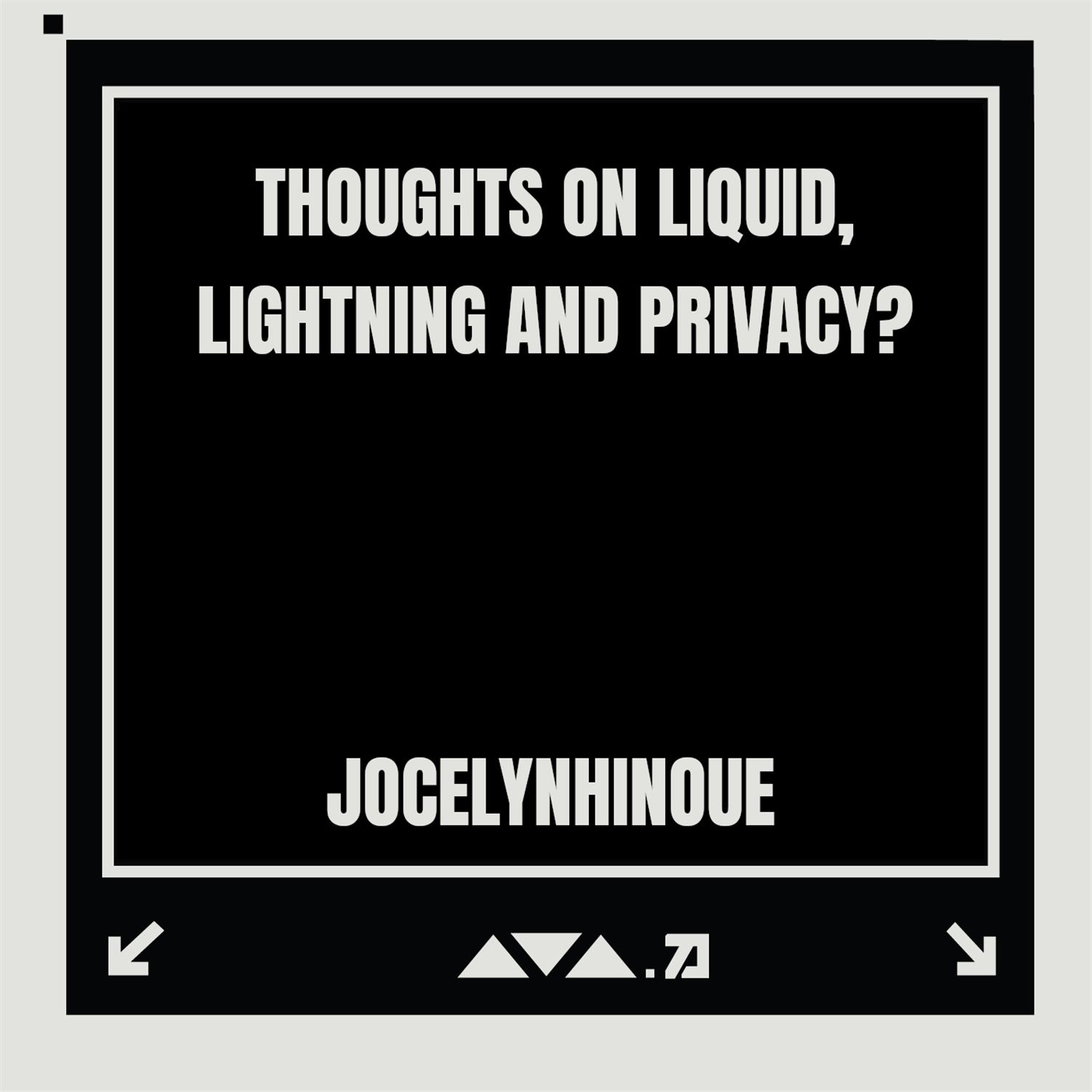 Liquid/Lightning/Privacy