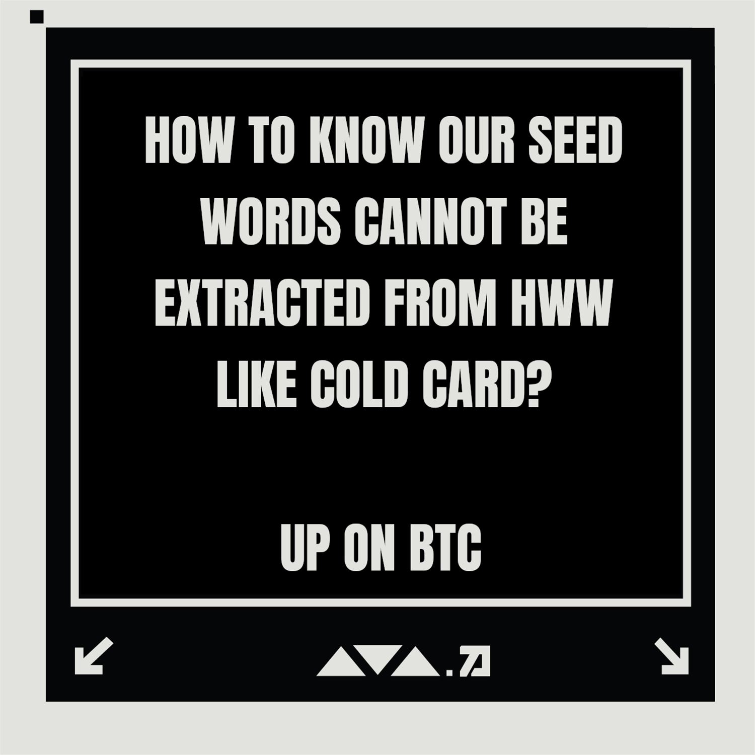 How Do I Know My Seed Words Can't Be Extracted?