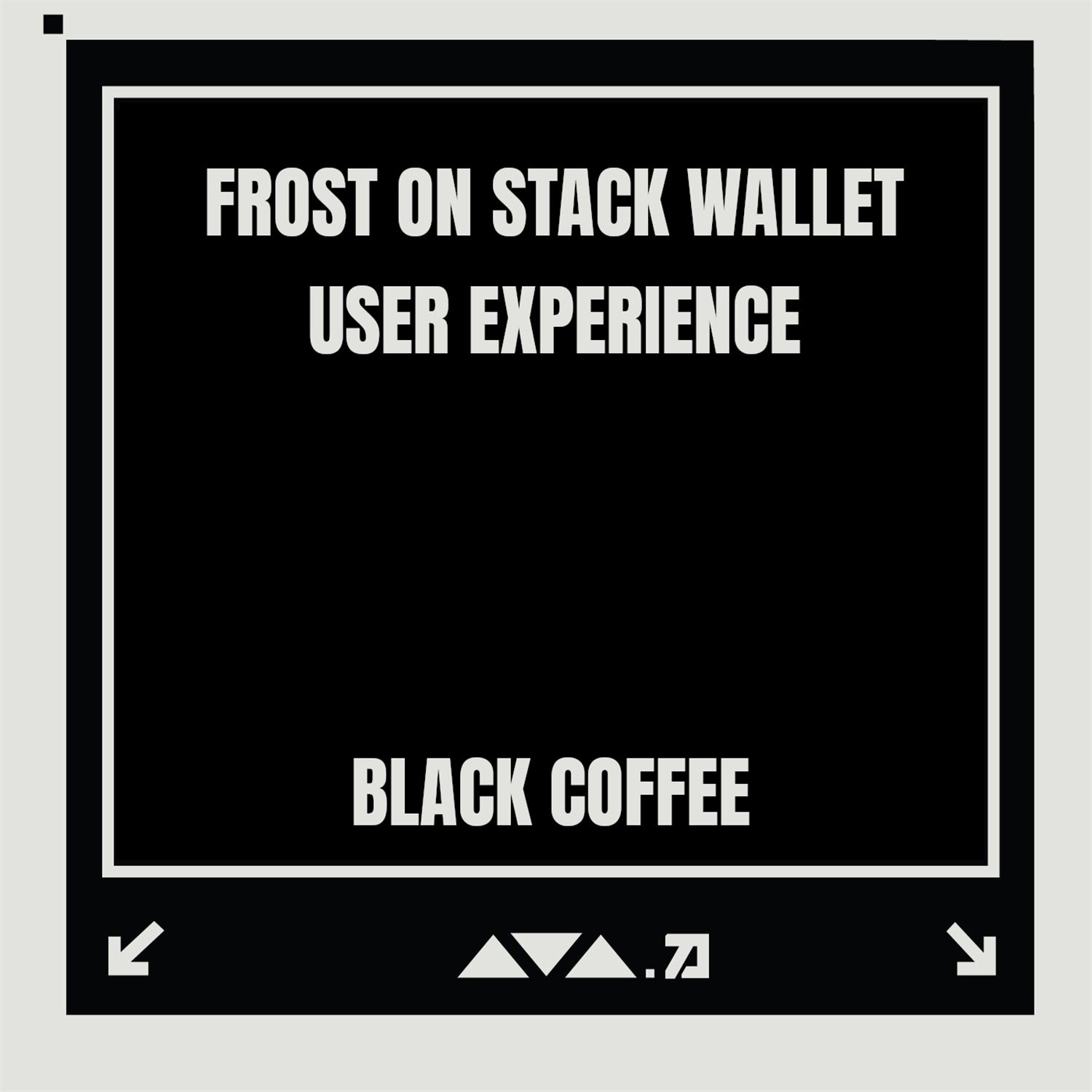 FROST? Check the Chapters Black Coffee FFS