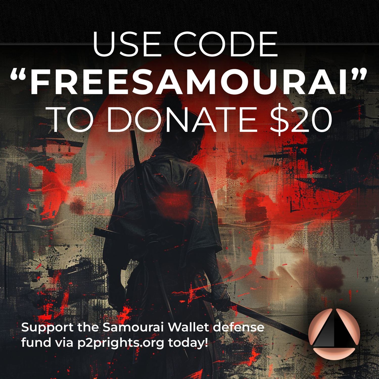 Samourai P2P Rights Fund Donation