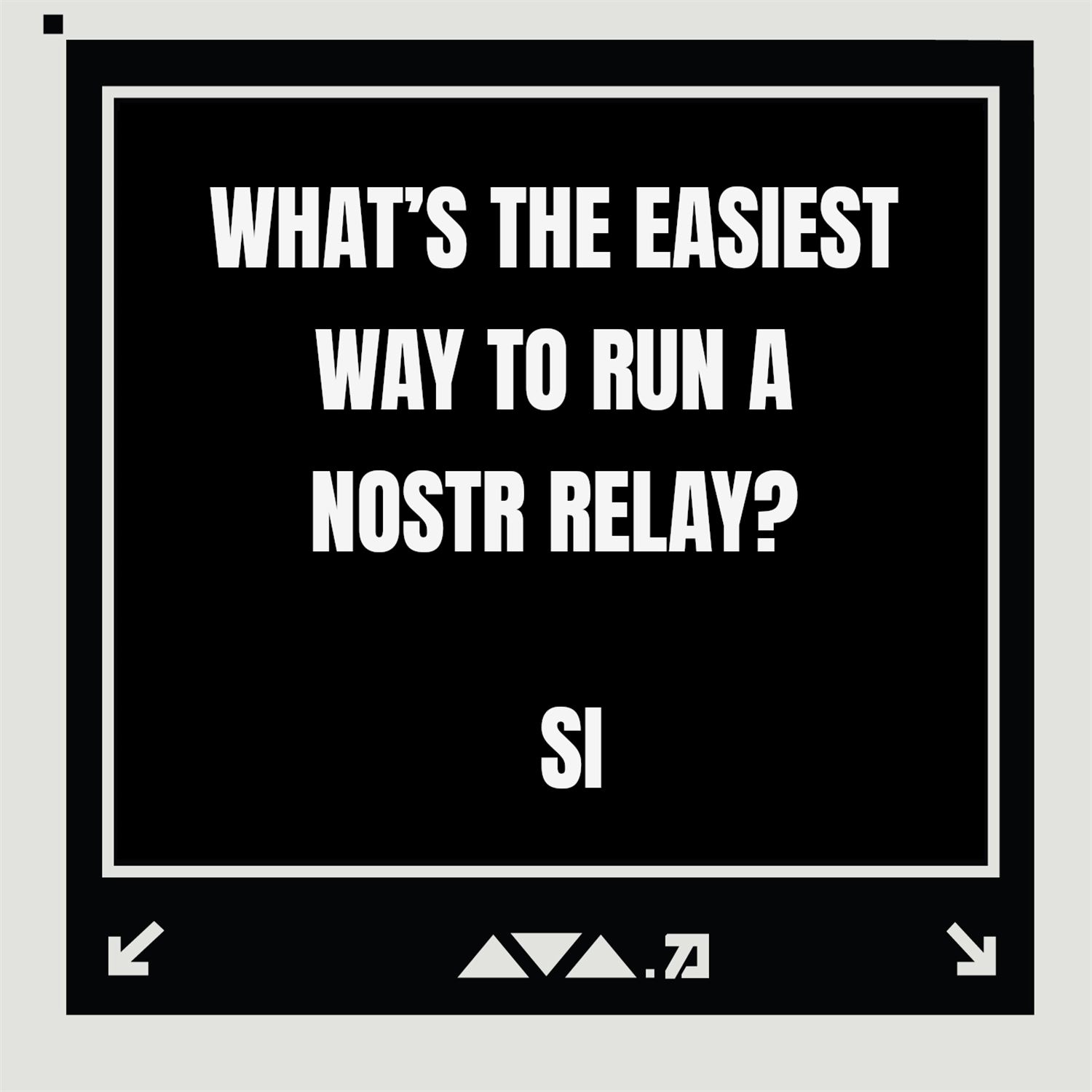 Running a Nostr Relay