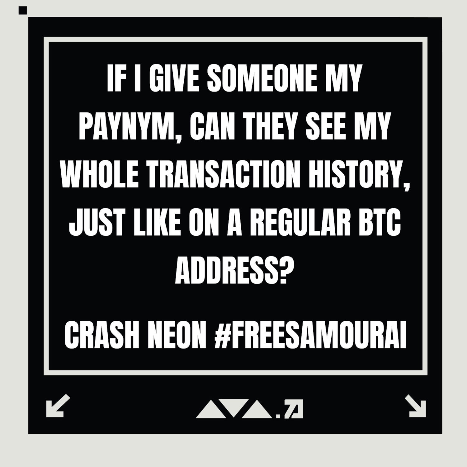 Can People See My Paynym Transactions?