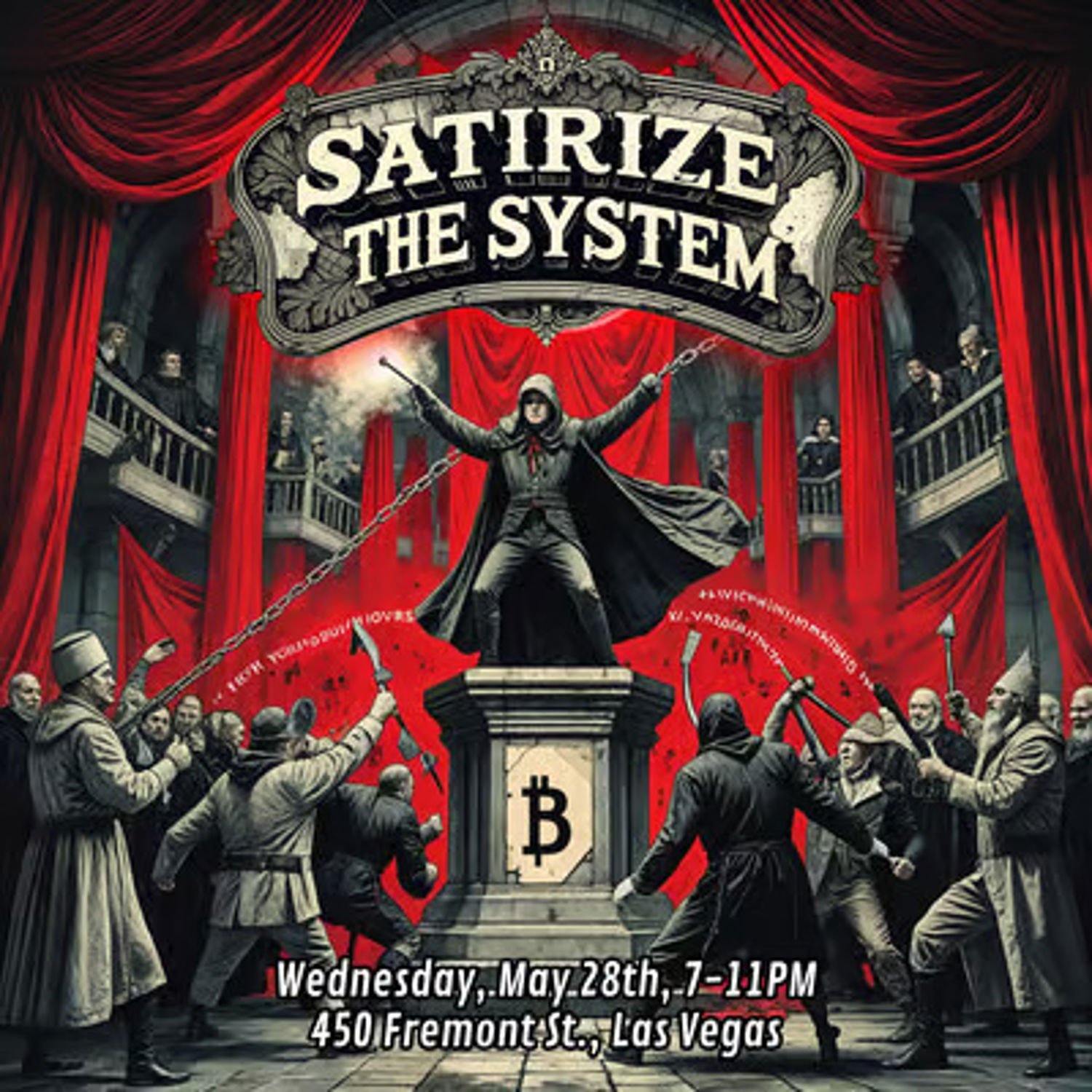 Follow The 21 Media and Go to Satirize the System