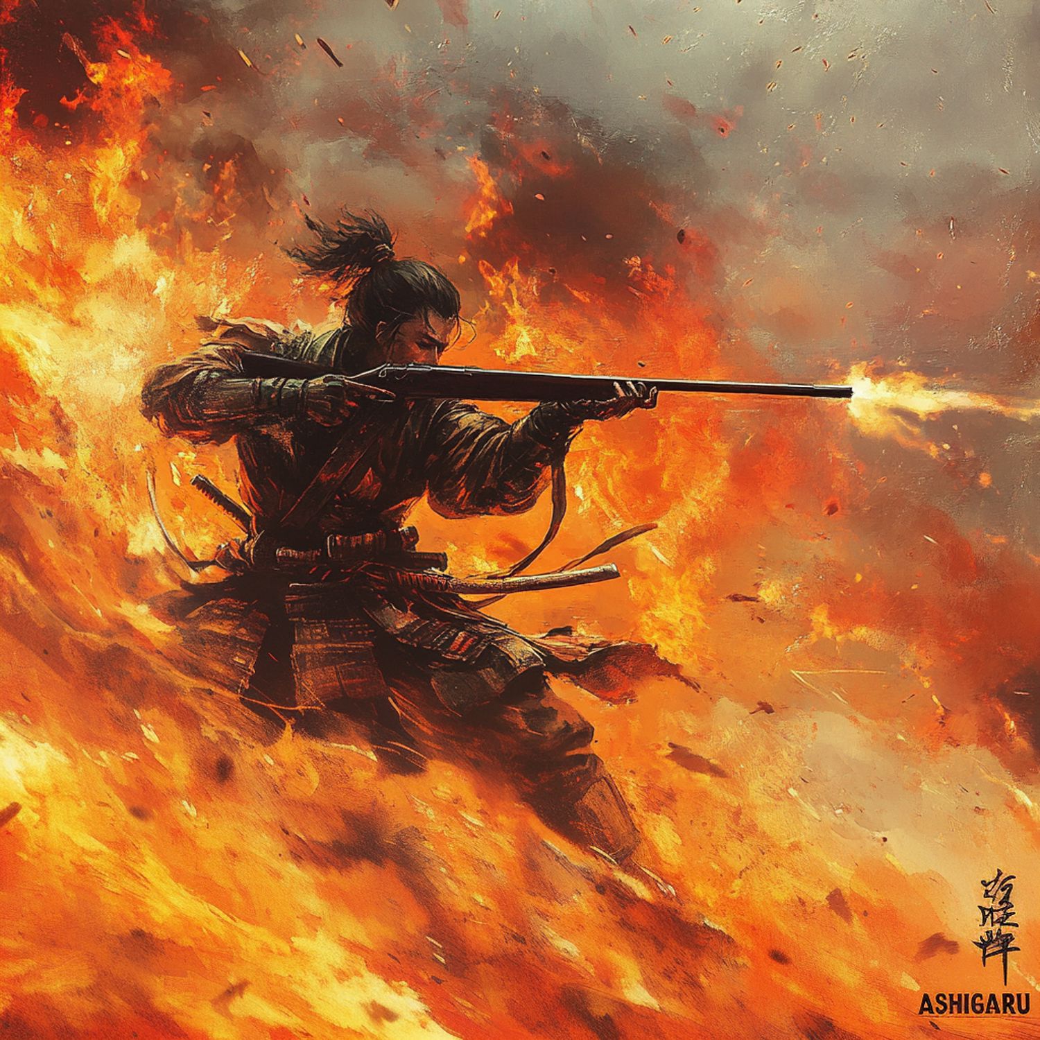 Ashigaru, Samourai and Whirlpool