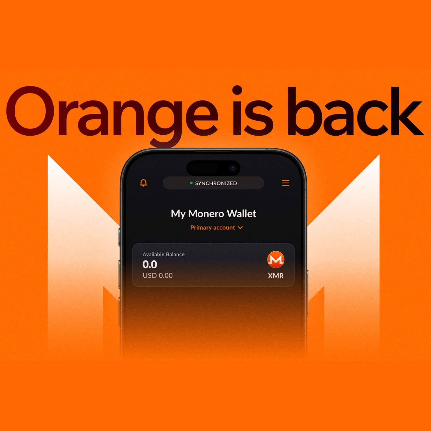 Cake Wallet v5.5: Monero Orange Returns