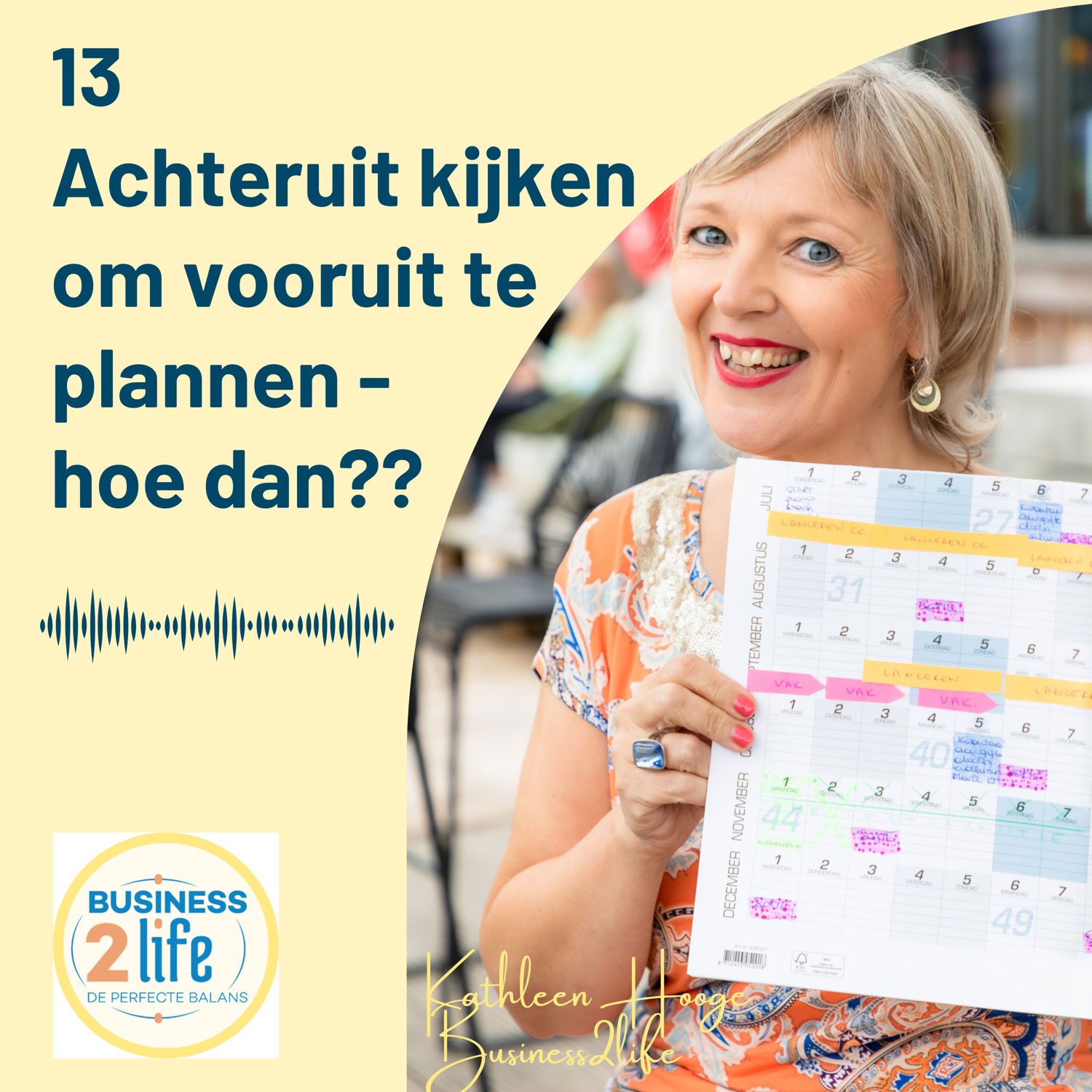 #13 - achteruit kijken om vooruit te plannen (het nut en zo van doelen) Artwork