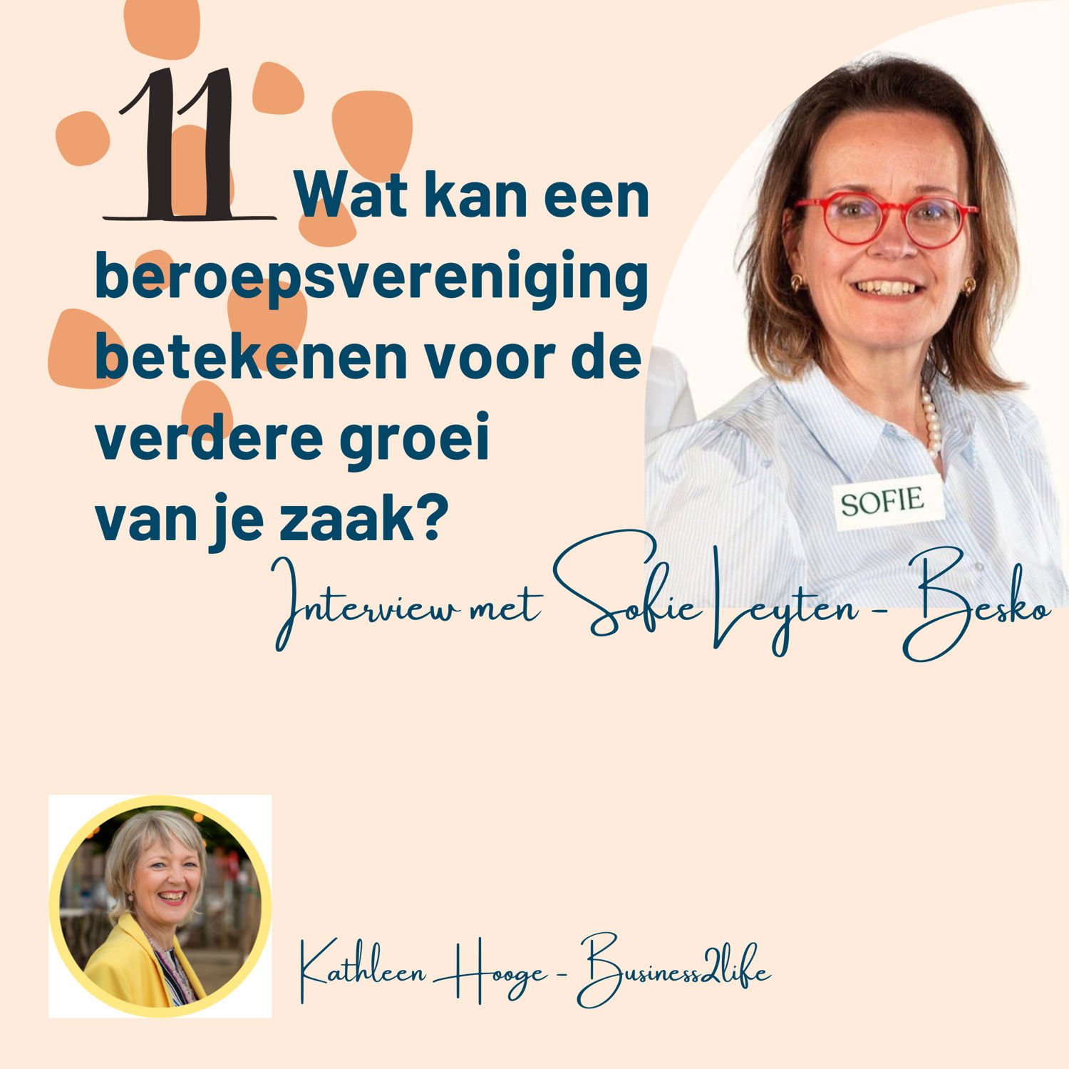 #11 - Samen sterker dan alléén - Interview met Sofie Leyten - bestuurder Besko Artwork